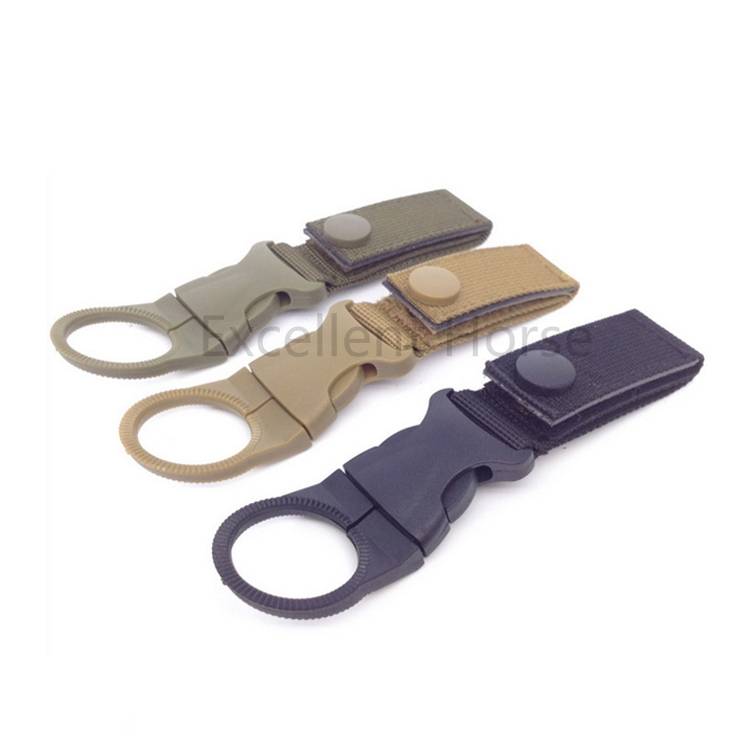 Nylon Water Bottle Clip With Military Design