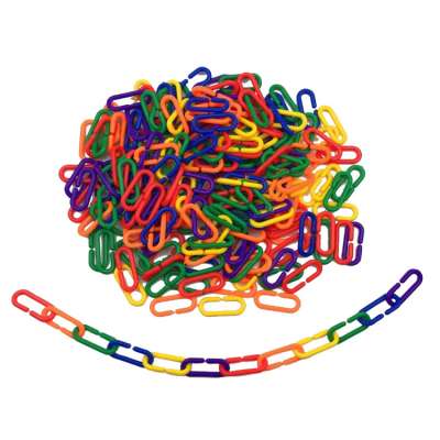 Amazon hot selling plastic chain links for bird toy