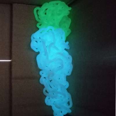 Hot Sale Plastic Glowing in dark Chain for decoration